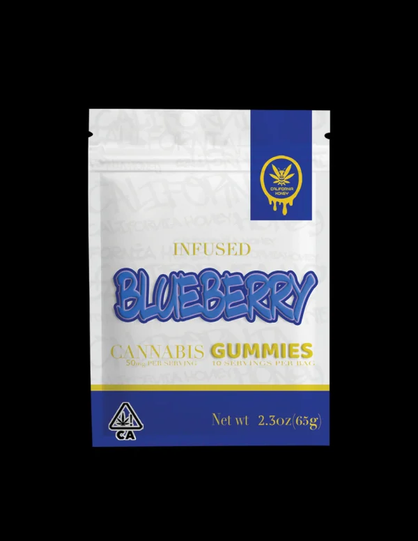 California Honey Blueberry Gummy | blueberry gummies